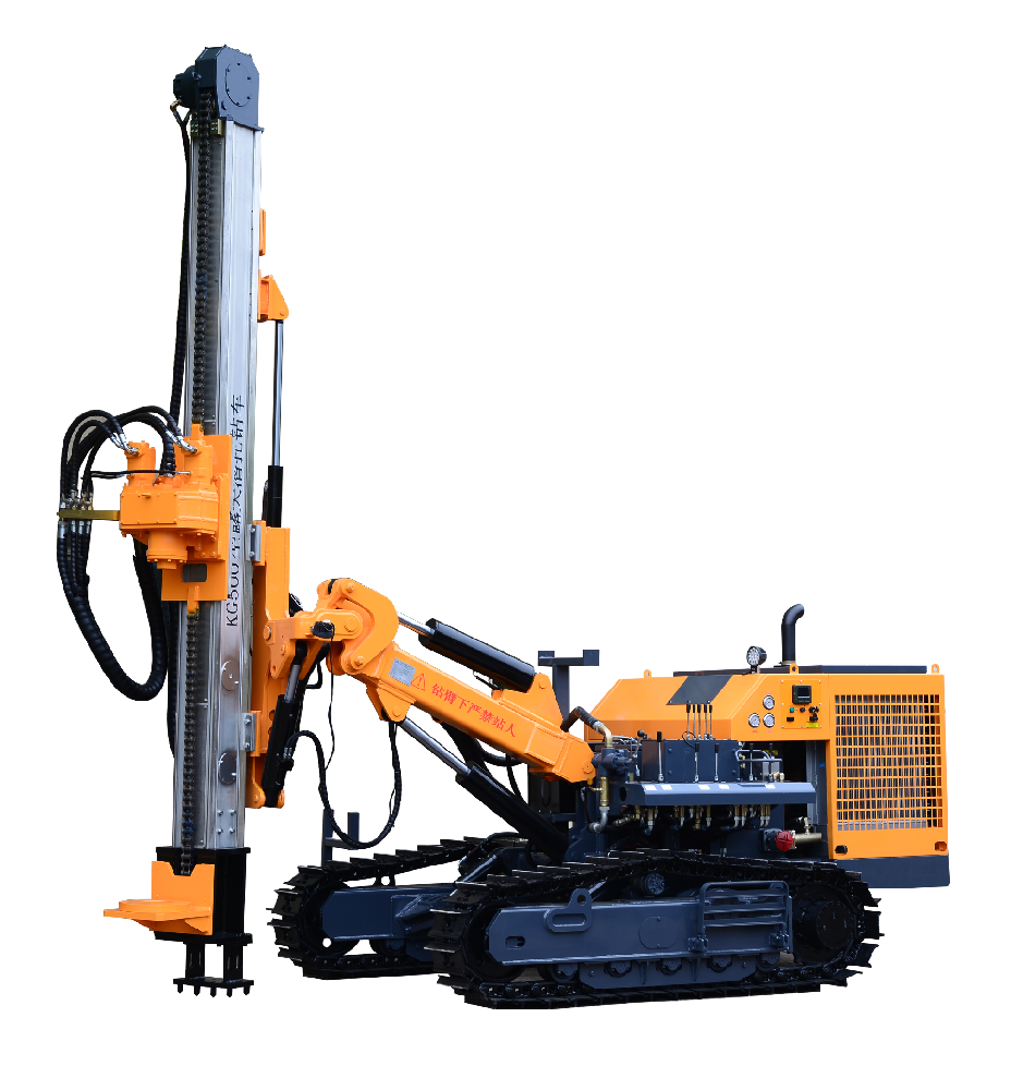 KG500/KG500A Down The Hole Drill Rig For Open Use