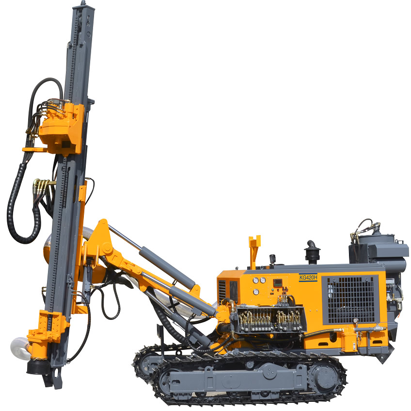 KG500/KG500A Down The Hole Drill Rig For Open Use