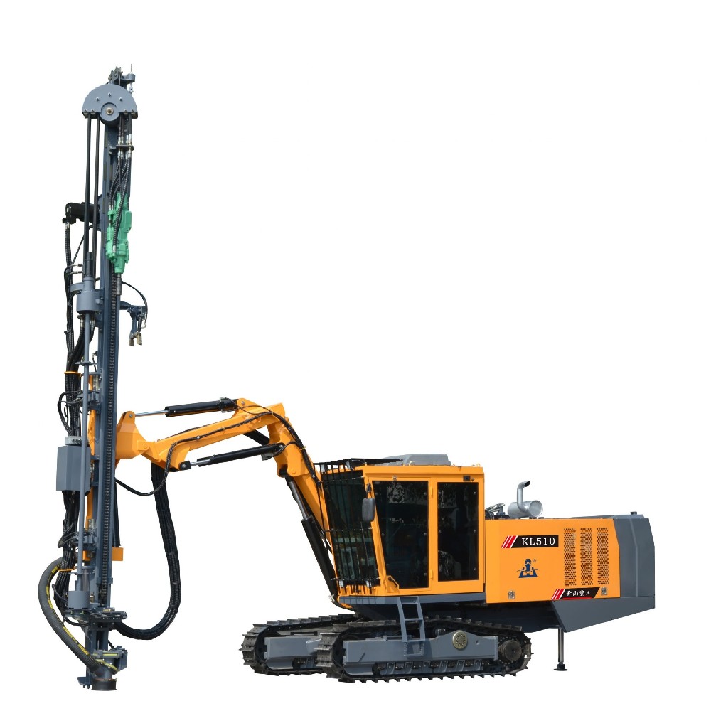 KAISHAN KT5C KT7C KT9C DTH Type Surface Borehole Drilling Rig With Air Compressor