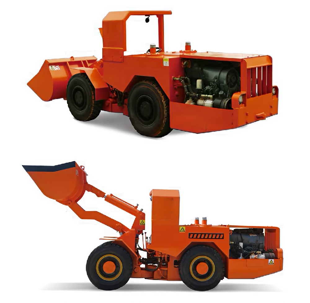 TJ-0.5 Diesel Underground Loader-Underground Scooptram-Kaishan ...
