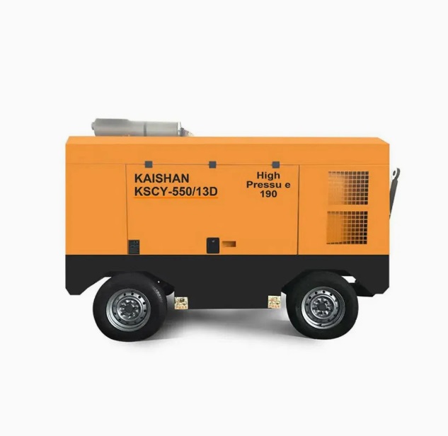 Compresseur d'Air à Vis Diesel Mobile KSCY