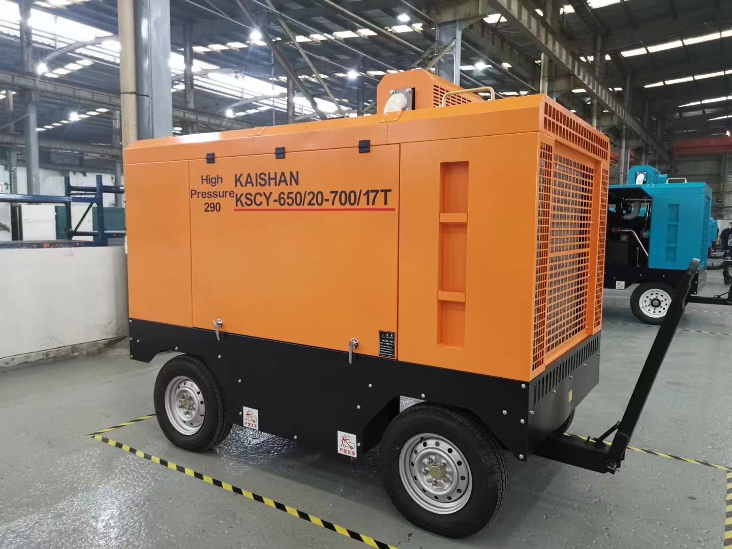 Compresseur d'Air Diesel Portable 185CFM